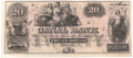 United States Of America Canal Bank 20 Dollars, 18 - - 